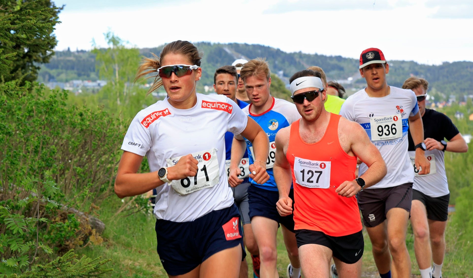 Oline Vestad med sin 4. seier for sesongen.